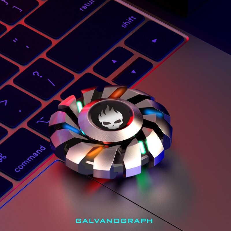 Fidget Spinner Manufacturer - OEM/ODM Custom Luminous Alloy Metal Spinner Gyro