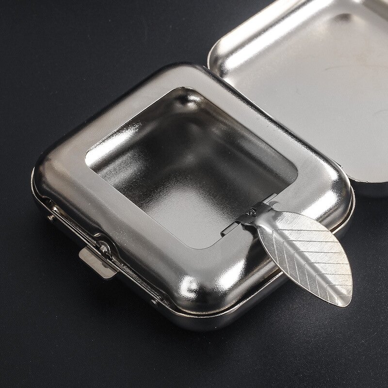 Pocket Ashtray Manufacturer - OEM/ODM Custom Stainless Steel Mini Ashtray Box