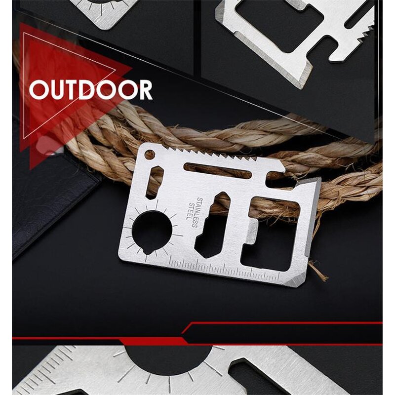 Multifunctional Tool Card Manufacturer - OEM/ODM Custom Outdoor Card Tool Knife