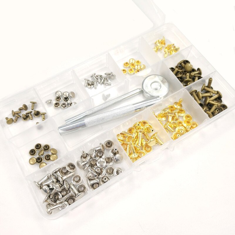 Rivet Buckle Manufacturer - OEM/ODM Custom Leather Metal Double-sided Rivet