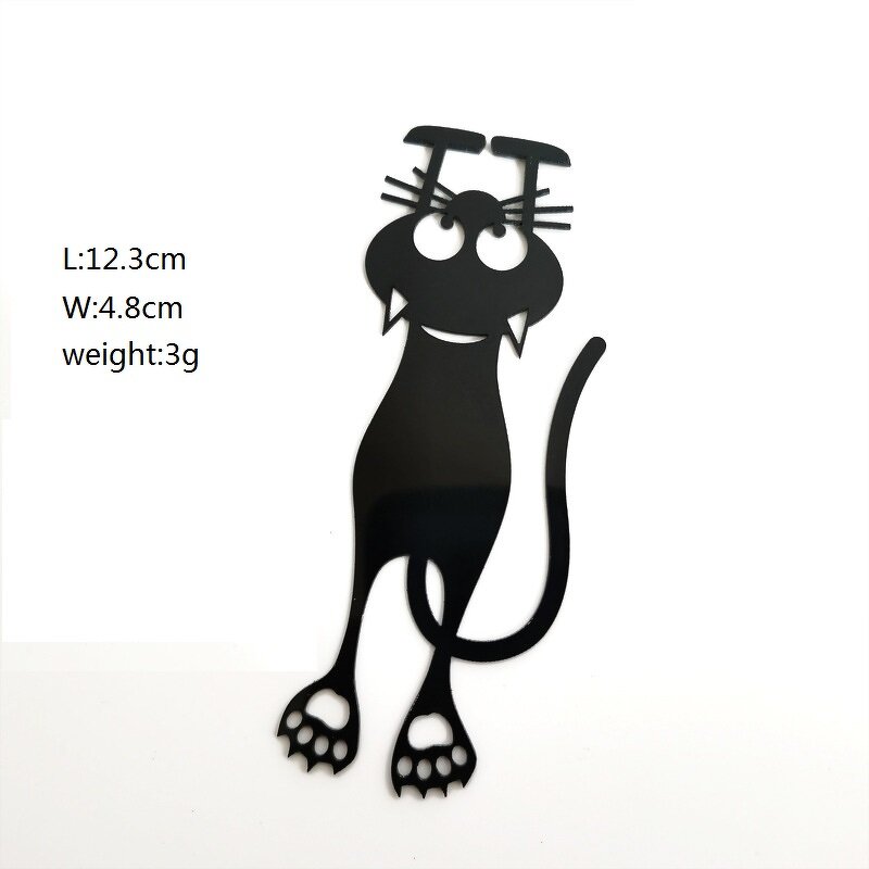 Bookmark Manufacturer - OEM/ODM Custom Hollow Plastic Cat Bookmark