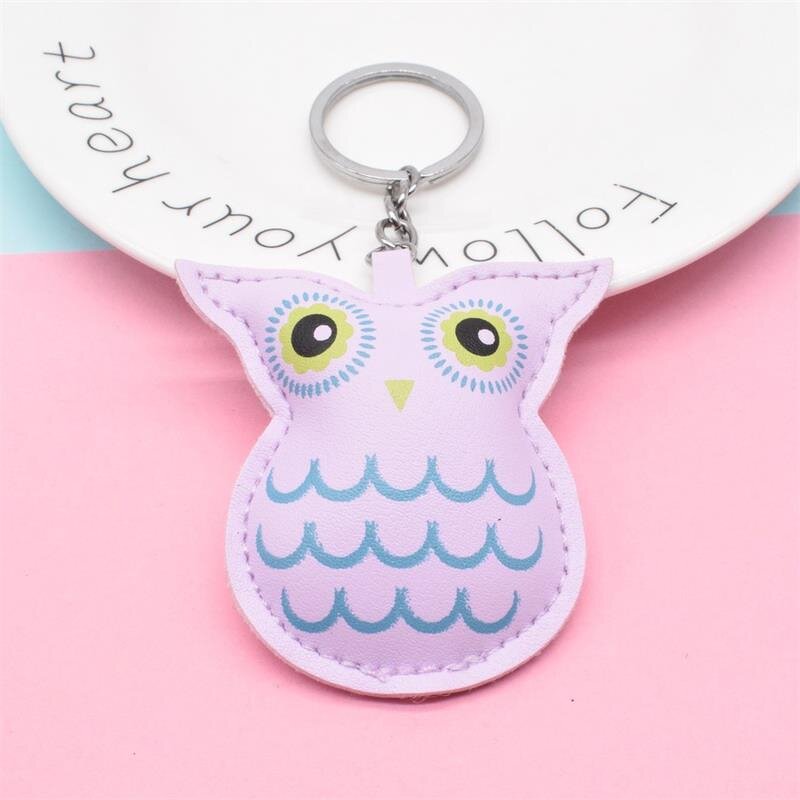 Key Chain Manufacturer - OEM/ODM Custom PU Leather Owl Key Chain