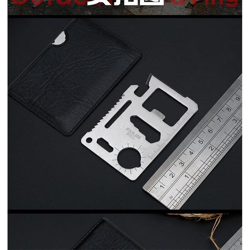 Multifunctional Tool Card Manufacturer - OEM/ODM Custom Outdoor Card Tool Knife