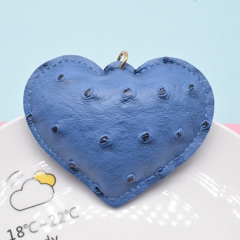 Key Chain Manufacturer - OEM/ODM Custom PU Leather Heart Key Chain
