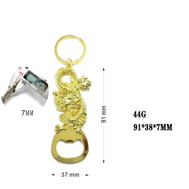 Keychain Bottle Opener Manufacturer - OEM/ODM Custom Dragon Shape Beer Opener