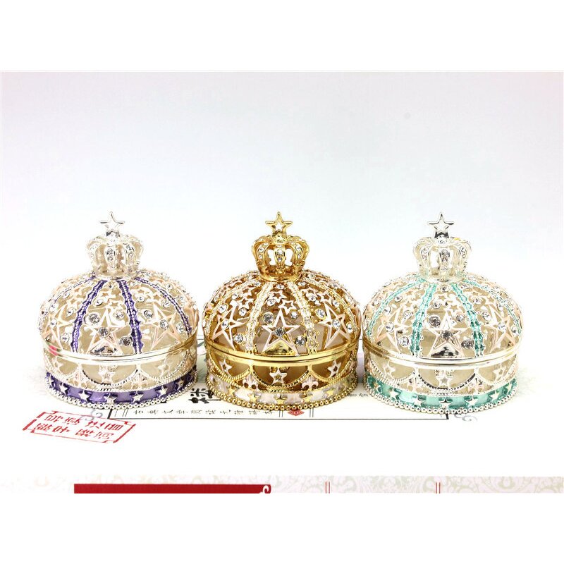 Jewelry Box Manufacturer - OEM/ODM Custom Luxury Star Crown Wedding Ring Box