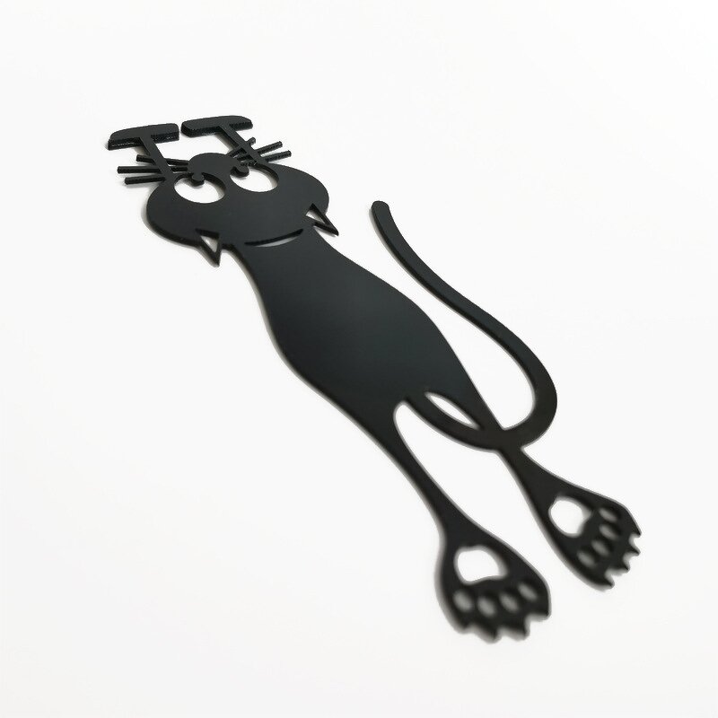 Bookmark Manufacturer - OEM/ODM Custom Acrylic Hollowed-out Cat Bookmark