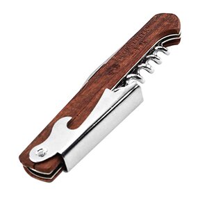 Wine Opener Manufacturer - OEM/ODM Custom Wood Handle Double Hinge Corkscrew