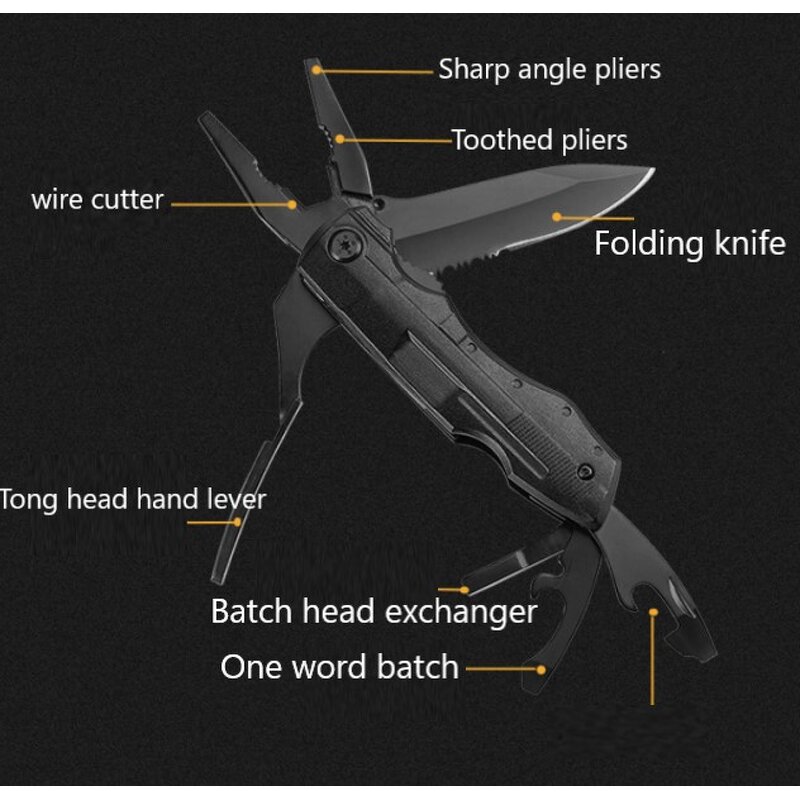 Folding Pliers Manufacturer - OEM/ODM Custom Combination Tool Pliers with Screwdriver