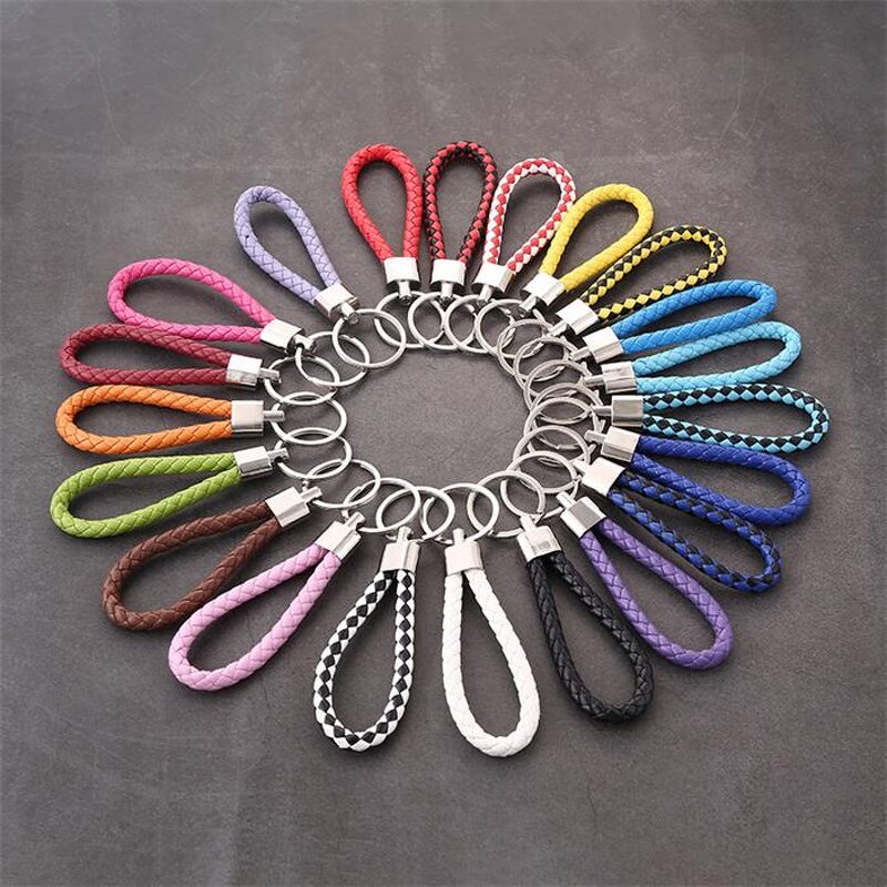 Key Chain Manufacturer - OEM/ODM Custom Leather Rope Woven Key Accessories