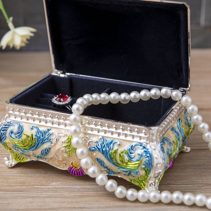 Jewelry Box Manufacturer - OEM/ODM Custom European Retro Jewelry Packing Box