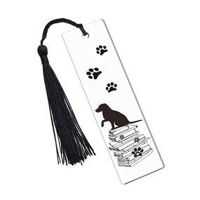 Bookmark Manufacturer - OEM/ODM Custom Acrylic Pet Dog Tassel Bookmark