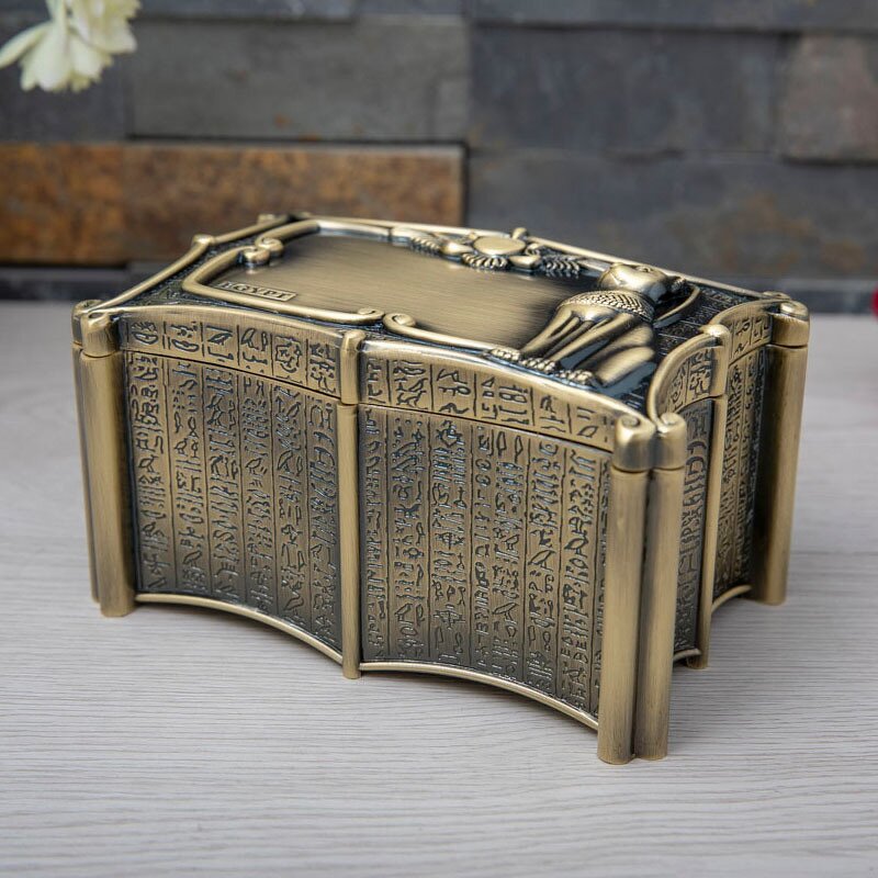 Jewelry Box Manufacturer - OEM/ODM Custom Egyptian Anubis Jewelry Storage Box