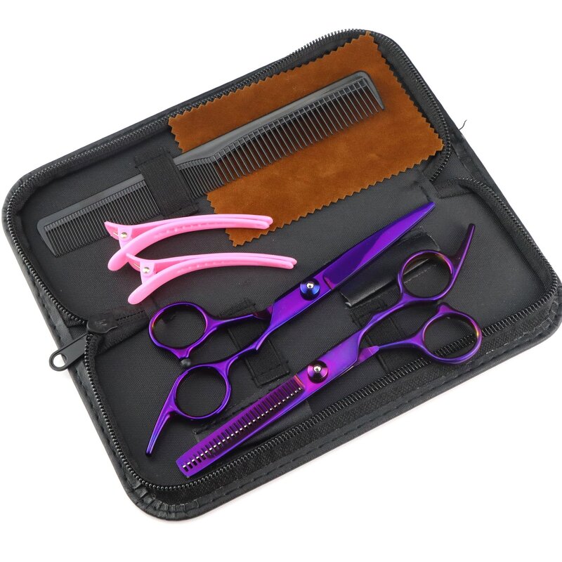 Hair Scissors Set Manufacturer - OEM/ODM Custom 6 Piece Barber Shear Set