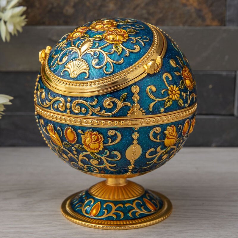 Ashtray Manufacturer - OEM/ODM Custom Round Cigar Ashtray with Lid