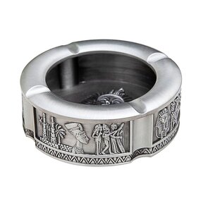 Metal Ashtray Manufacturer - OEM/ODM Custom Egyptian Pharaoh Vintage Ashtray