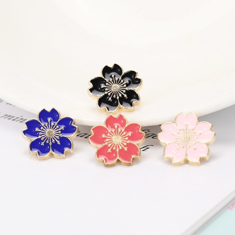 Brooch Manufacturer - OEM/ODM Custom Cherry Blossom Drip Brooch Corsage