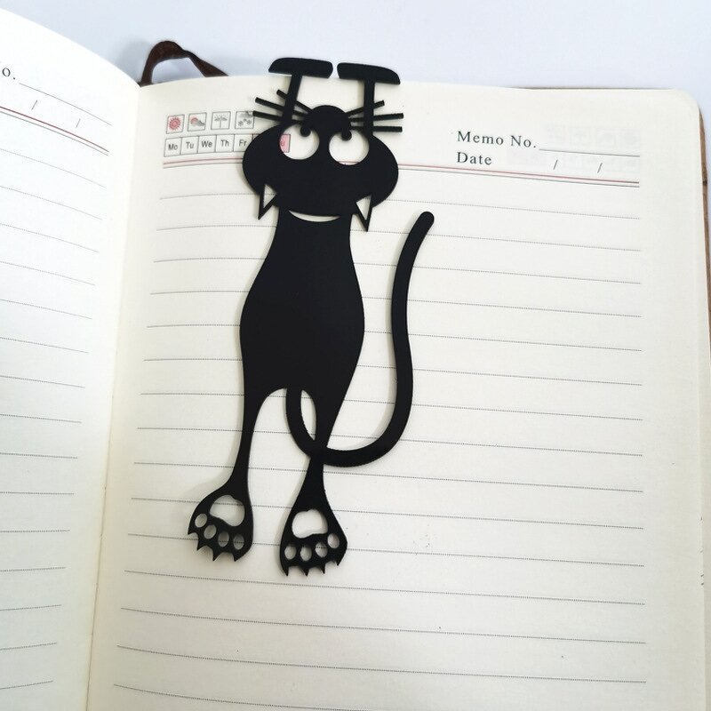 Bookmark Manufacturer - OEM/ODM Custom Acrylic Black Cat Bookmark