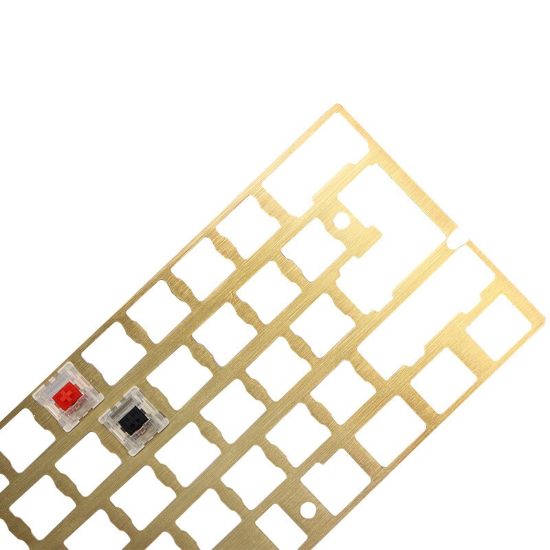 Keyboard Plate Manufacturer - OEM/ODM Custom CNC Brass Positioning Plate