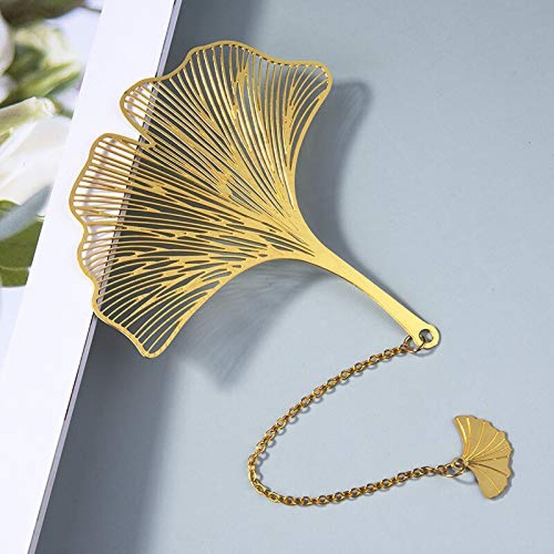 Metal Bookmark Manufacturer - OEM/ODM Custom Chinese Apricot Leaf Bookmark