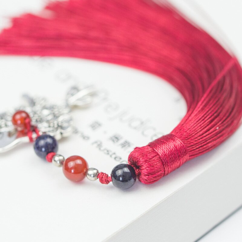 Metal Bookmark Manufacturer - OEM/ODM Custom Chinese Classical Tassel Bookmark