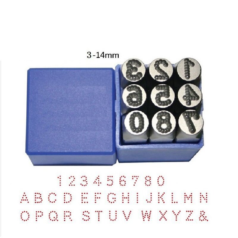 Jewelry Stamp Kit Manufacturer - OEM/ODM Custom English Numeric Code Stamp