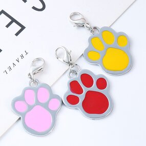 Stainless Steel Dog Tag Manufacturer - OEM/ODM Custom Footprint Pet Brand Tag