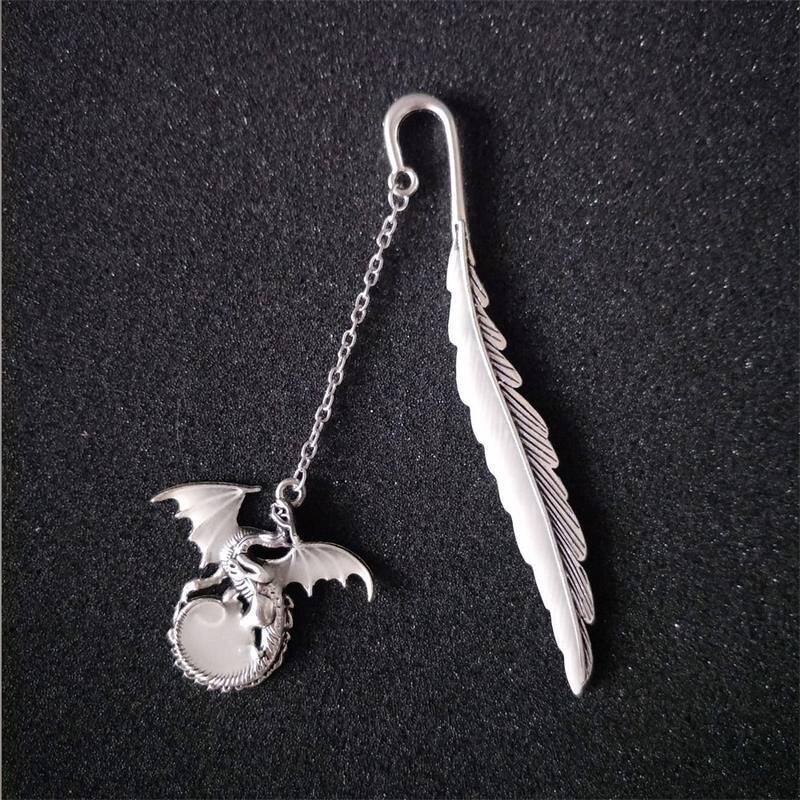 Bookmark Manufacturer - OEM/ODM Custom Luminous Metal Dragon Bookmark