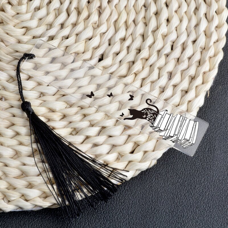 Acrylic Bookmark Manufacturer - OEM/ODM Custom Clear Plastic Tassel Bookmark