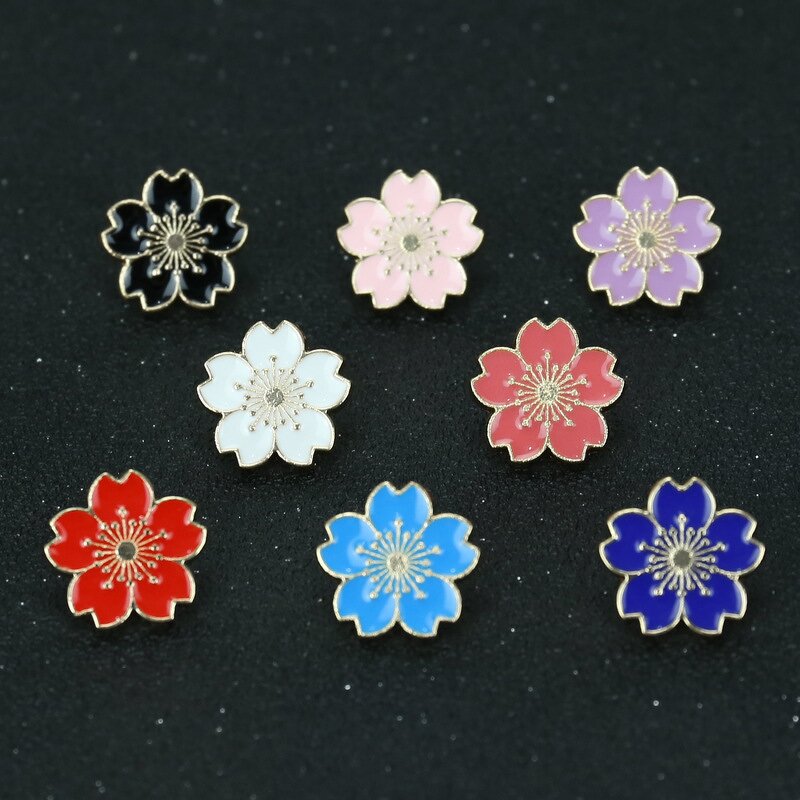 Brooch Manufacturer - OEM/ODM Custom Cherry Blossom Drip Brooch Corsage