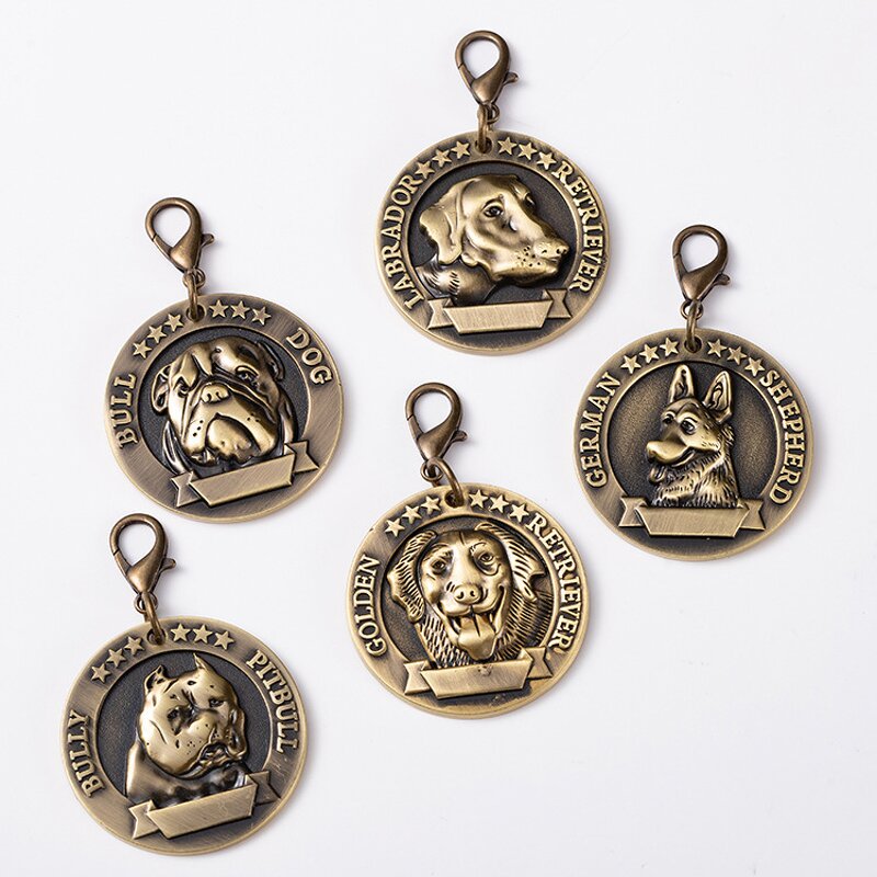 Metal Dog Tag Manufacturer - OEM/ODM Custom Sand Blasting Relief Pet Tag