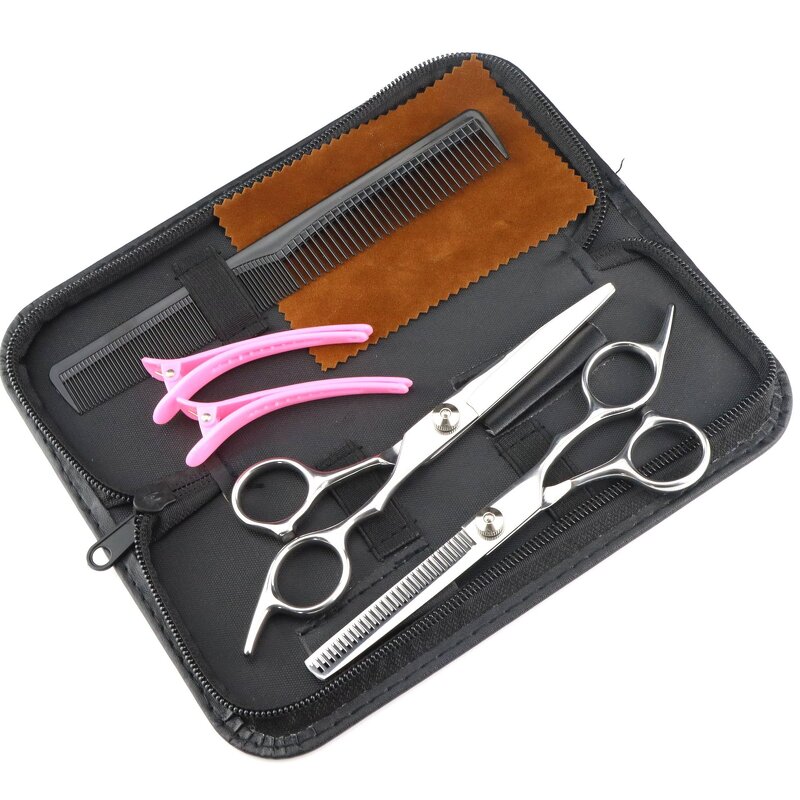 Hair Scissor Set Manufacturer - OEM/ODM Custom 6Pcs Home Hairdressing Kit