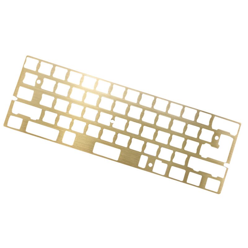 Keyboard Plate Manufacturer - OEM/ODM Custom CNC Brass Positioning Plate