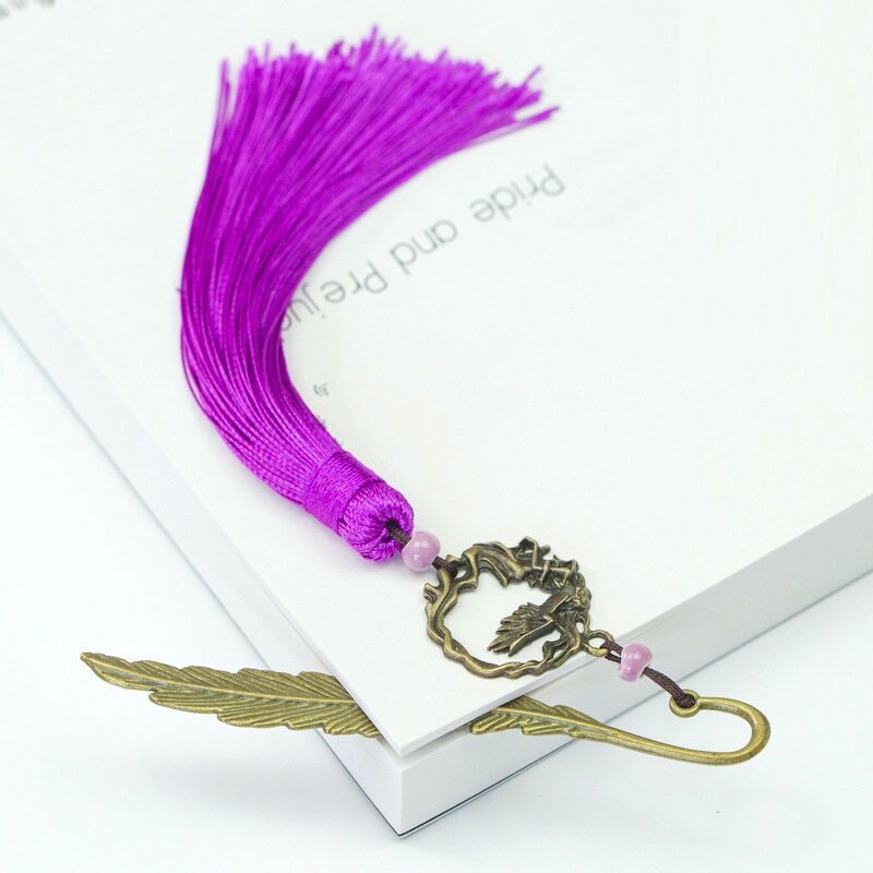 Metal Bookmark Manufacturer - OEM/ODM Custom Chinese Classical Tassel Bookmark
