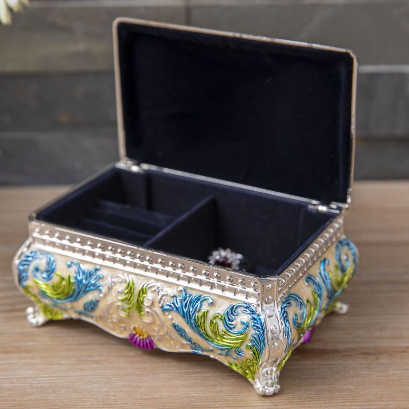 Jewelry Box Manufacturer - OEM/ODM Custom European Retro Jewelry Packing Box