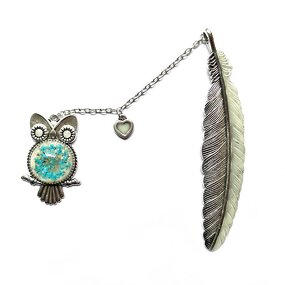 Metal Bookmark Manufacturer - OEM/ODM Custom Mermaid Tail Retro Book Mark