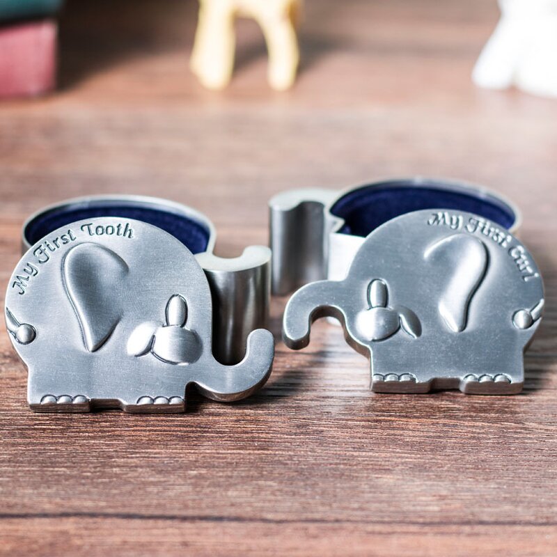 Baby Hair Box Manufacturer - OEM/ODM Custom Elephant Deciduous Teeth Storage Box