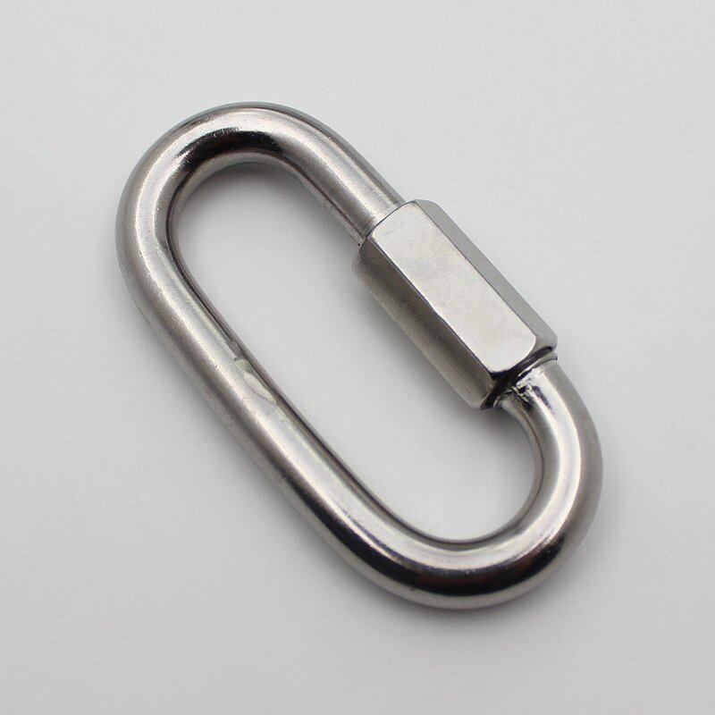 Chain Buckle Manufacturer - OEM/ODM Custom Stainless Steel Oval Coupling Ring