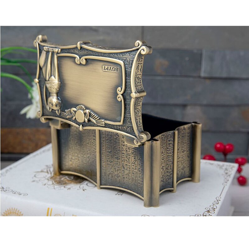 Jewelry Box Manufacturer - OEM/ODM Custom Egyptian Anubis Jewelry Storage Box