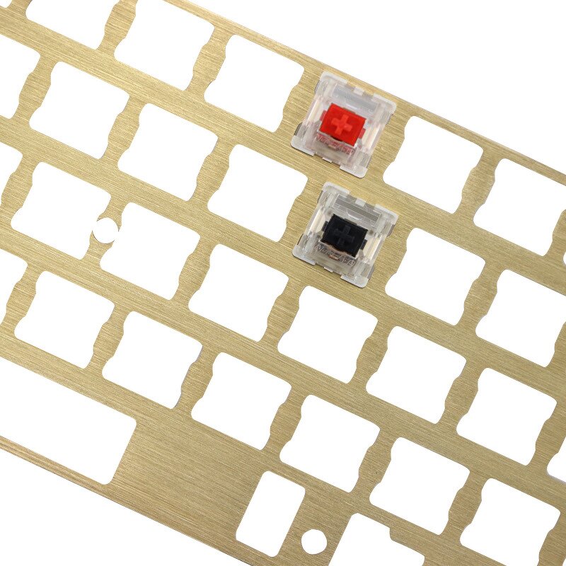 Keyboard Plate Manufacturer - OEM/ODM Custom CNC Brass Positioning Plate