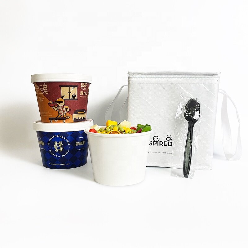 Hot Soup Paper Bowl Factory - Custom Double-layer Fast Food