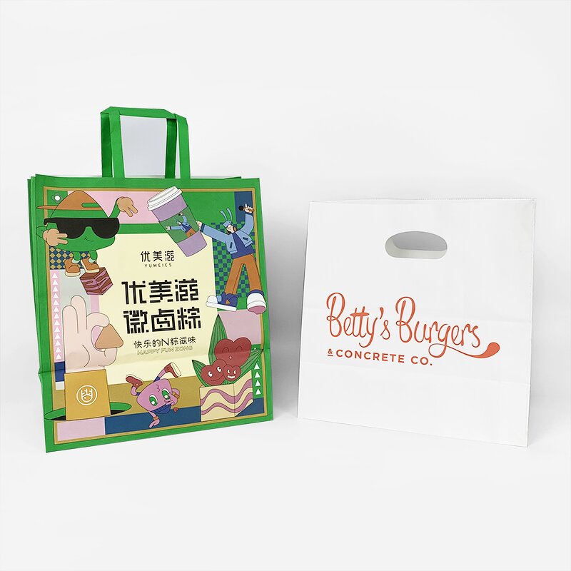 Kraft Shopping Bag Factory - Custom Carry Bag with Handle