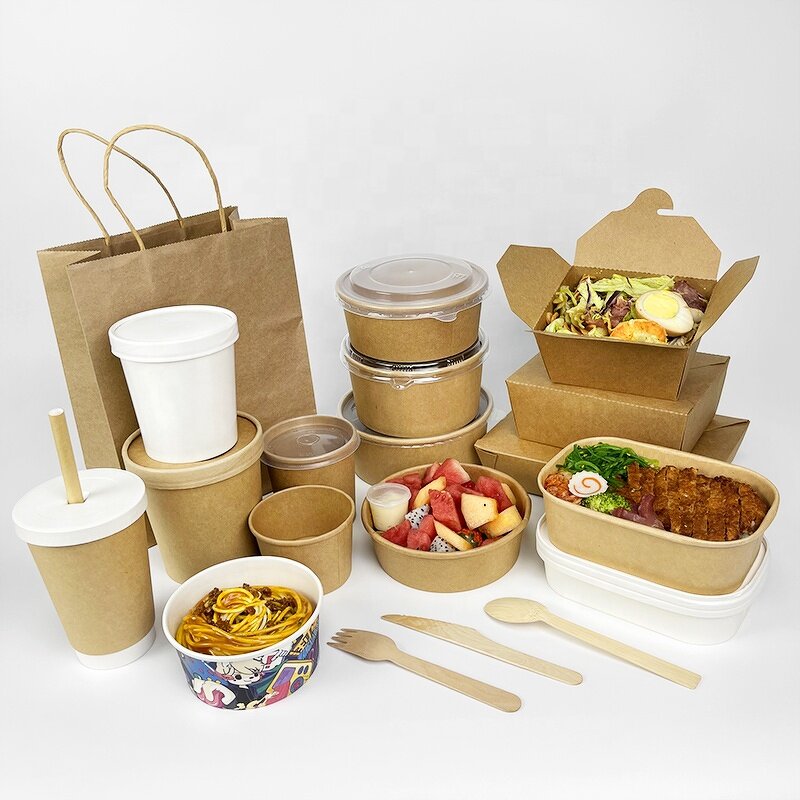 Ramen Soup Box Factory - Kraft Paper Take Out Bento OEM