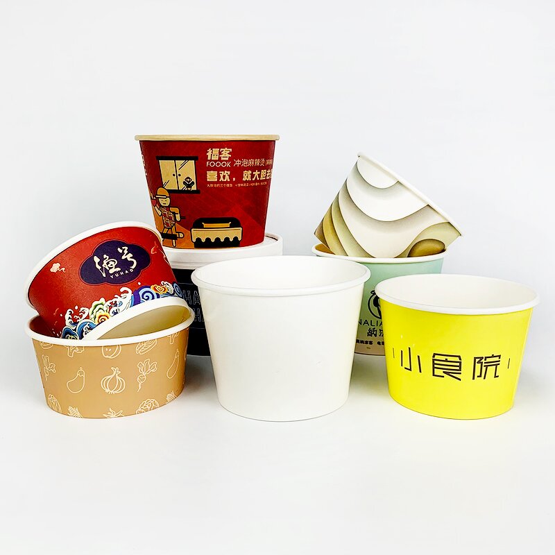 Paper Soup Bowl Factory - Custom Double PE Coated OEM