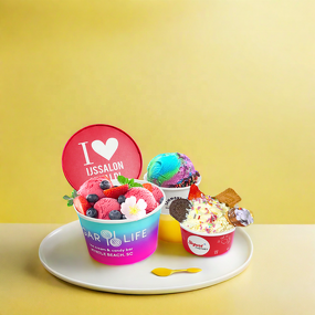Ice Cream Cup Spoon Supplier - Custom Kraft Paper Bowl OEM