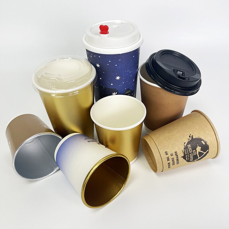 Aluminum Coated Cup Supplier - Custom 200ml 8oz Disposable