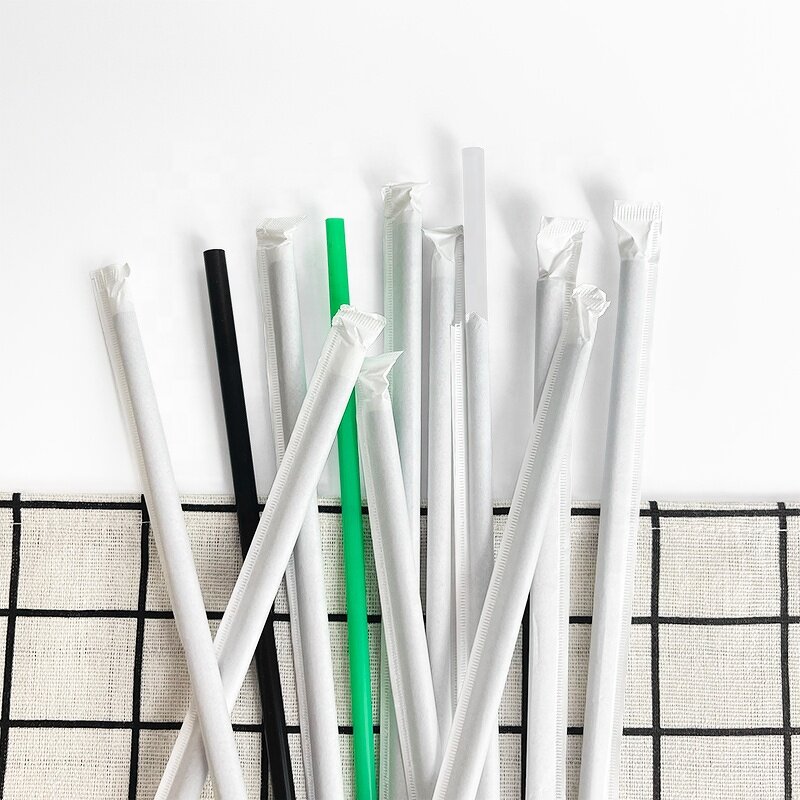 PLA Drinking Straw Factory - Custom Individually Wrapped OEM