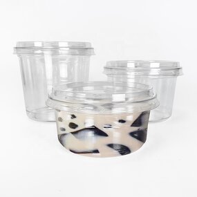 Transparent PET Cup Factory - Custom Printed Dessert Cup