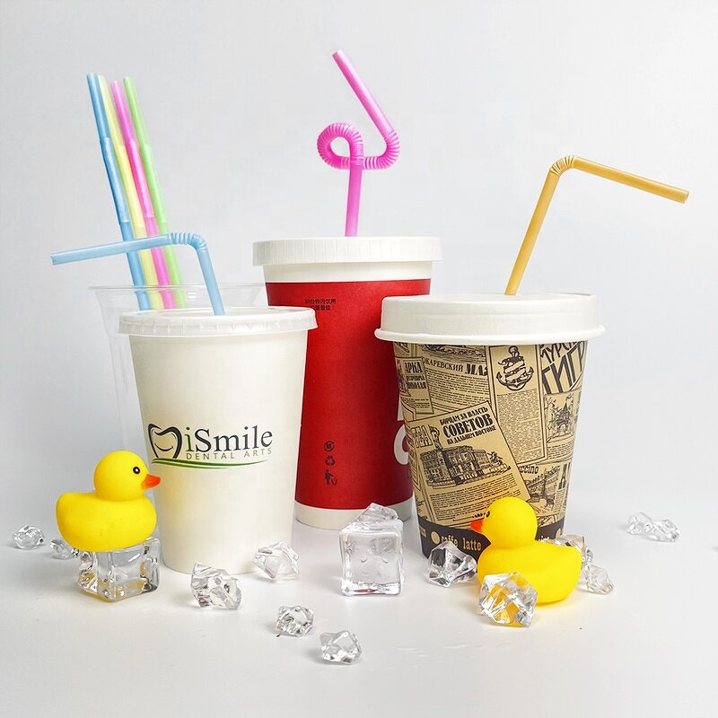 Color PLA Straw Supplier - Custom Bendable Bubble Tea OEM
