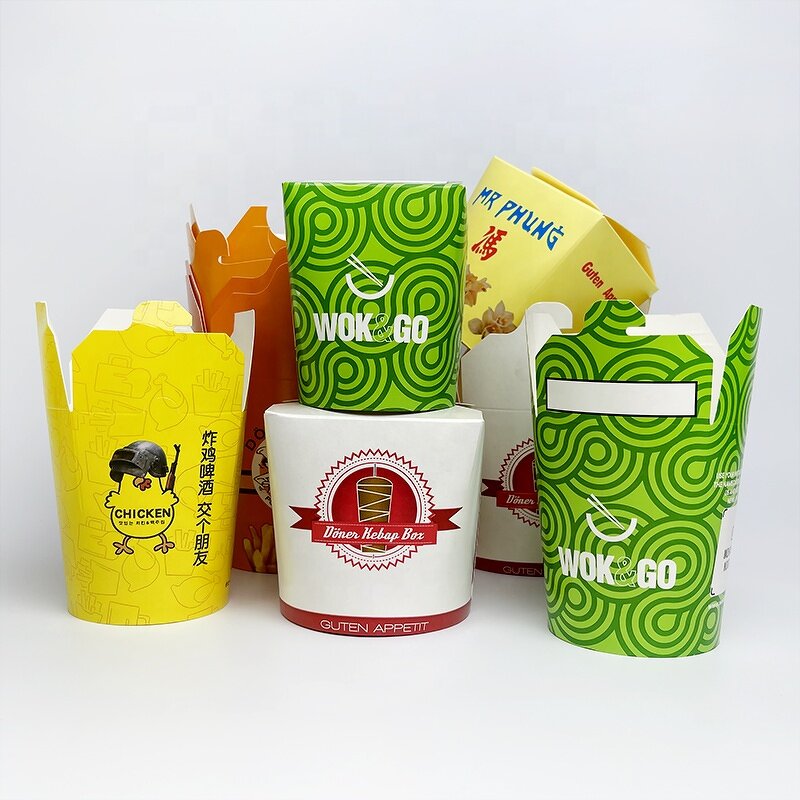 Instant Noodles Bowl Supplier - Custom Biodegradable Takeaway